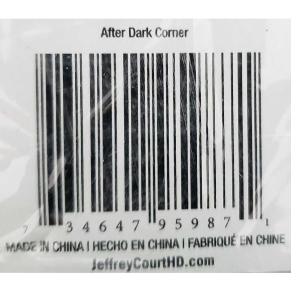 Jeffrey Court After Dark Black 7.5 In. X 7.5 In. Matte Resin Wall -Free Shipping - Picture 5 of 5